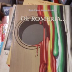 Libros de segunda mano: DE LIBRO DE ROMERÍA... - POR JOSÉ-VÍCTOR AFONSO PERDOMO - 2002 - TEATRO - LITERATURA CANARIA. Lote 356402605