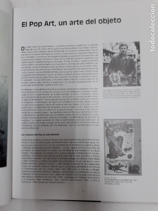 Libros de segunda mano: L-2001. POP ART, EDICIONES POLIGRAFA. 1998. - Foto 4