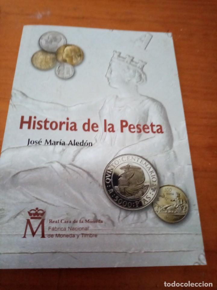 Libros de segunda mano: HISTORIA DE LA PESETA. JOSE MARIA ALEDON. EST2B3 - Foto 1