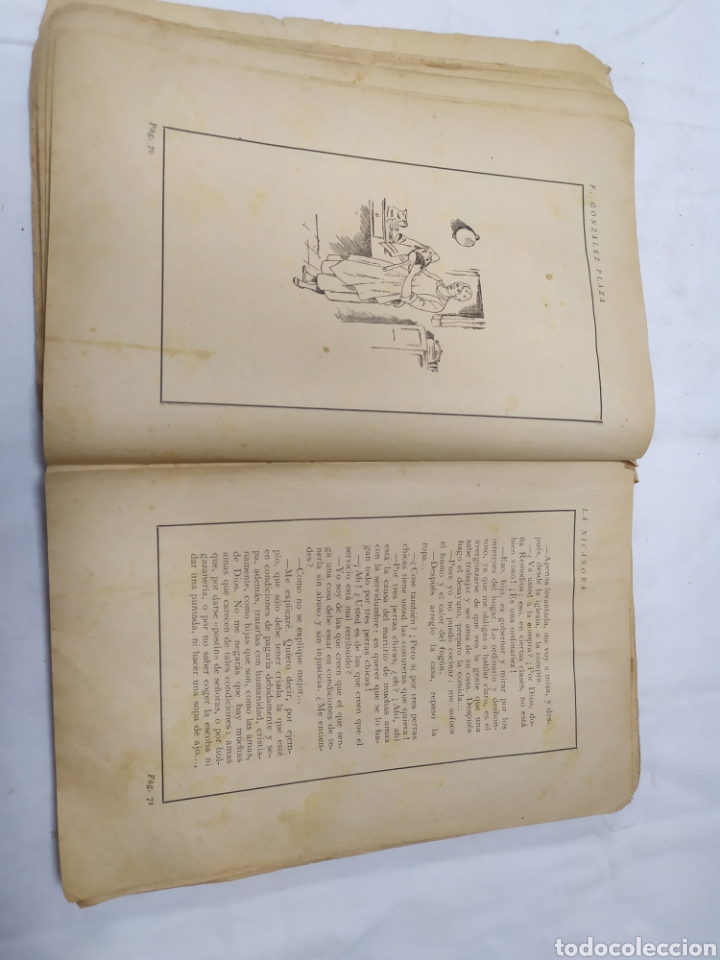 Libros de segunda mano: La nicanora, Federico Gonz&aacute;lez, 1931 - Foto 4