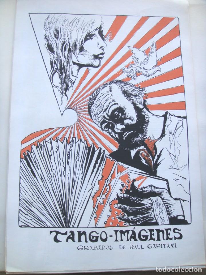 Libros de segunda mano: TANGO - IMAGENES. Grabados de Ra&uacute;l Capitani. - Foto 2
