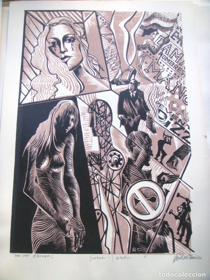 Libros de segunda mano: TANGO - IMAGENES. Grabados de Ra&uacute;l Capitani. - Foto 13