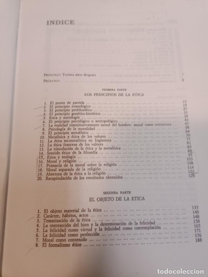 Libros de segunda mano: JOS&Eacute; LUIS L. ARANGUREN Etica SA10607 - Foto 2