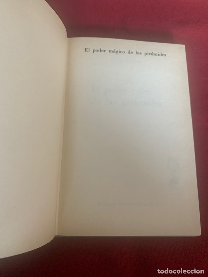 Libros de segunda mano: El poder m&aacute;gico de las pir&aacute;mides. Max Toth y Greg Nielsen. Traducci&oacute;n de J. A. Bravo. - Foto 5