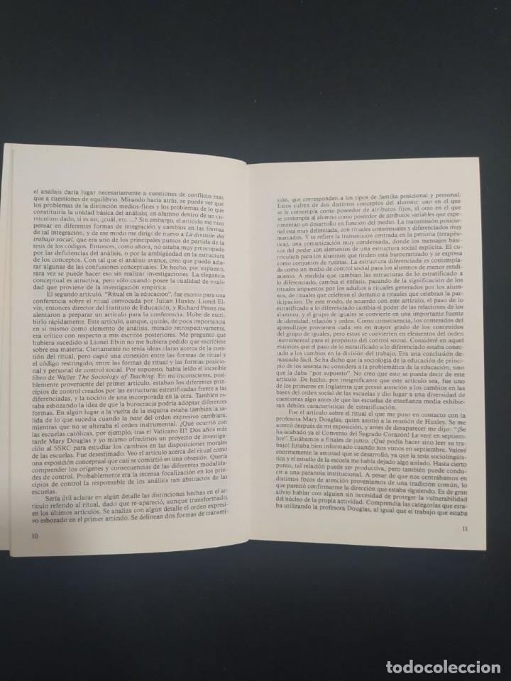 Libros de segunda mano: CLASES, CODIGOS Y CONTROL. BASIL BERSTEIN. ED. AKAL. 1988. - Foto 3