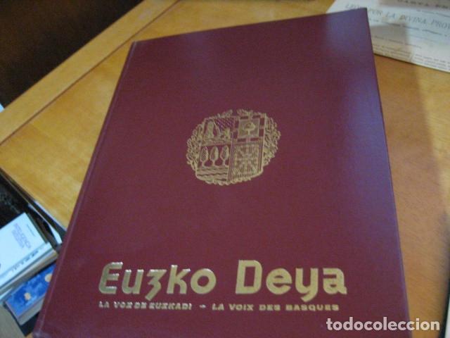 Gebrauchte B&uuml;cher: EUZKO DEYA. LA VOZ DE EUZKADI. LA VOIX DES BASQUES. tomo I FASCIMIL DEL PERIODICO EN A&Ntilde;OS GUERRA