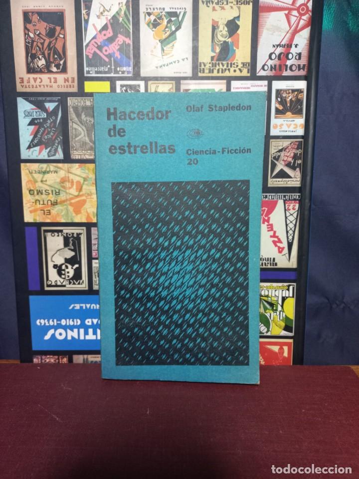 Libros de segunda mano: Olaf Stapledon - Hacedor de Estrellas -1965 / PR&Oacute;LOGO DE JORGE LUIS BORGES - Foto 1