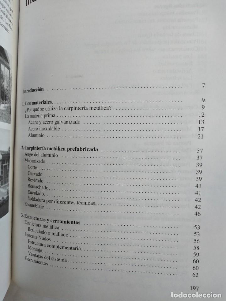 Libros de segunda mano: CARPINTER&Iacute;A MET&Aacute;LICA JUAN DE CUSA MONOGRAF&Iacute;AS CEAC DE LA CONSTRUCCI&Oacute;N 2000 - Foto 6