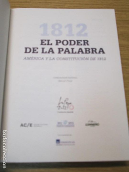 Libros de segunda mano: 1812 EL PODER DE LA PALABRA. AMERICA Y LA CONSTITUCION DE 1812. MANUEL CHUST. LUNWERG. 2012 - Foto 8