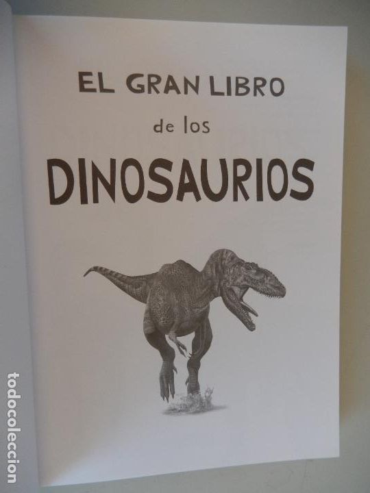 Libros de segunda mano: EL GRAN LIBRO DE LOS DINOSAURIOS - SERVILIBRO - PASTAS DURAS - - Foto 7