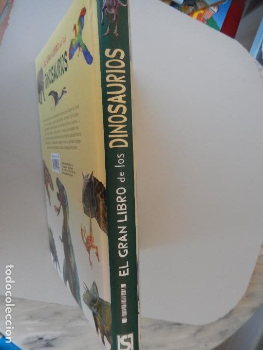 Libros de segunda mano: EL GRAN LIBRO DE LOS DINOSAURIOS - SERVILIBRO - PASTAS DURAS - - Foto 9