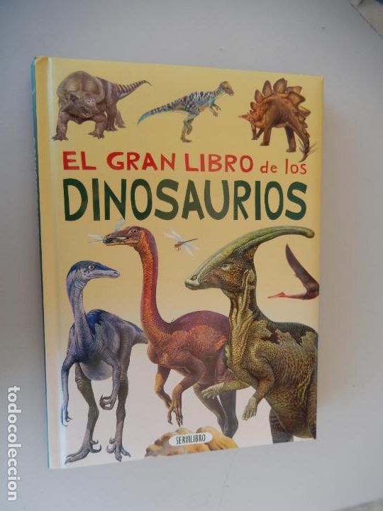 Libros de segunda mano: EL GRAN LIBRO DE LOS DINOSAURIOS - SERVILIBRO - PASTAS DURAS - - Foto 1