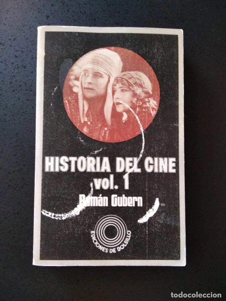 Libros de segunda mano: Historia del cine, volumen 1. Rom&aacute;n Gubern. - Foto 1