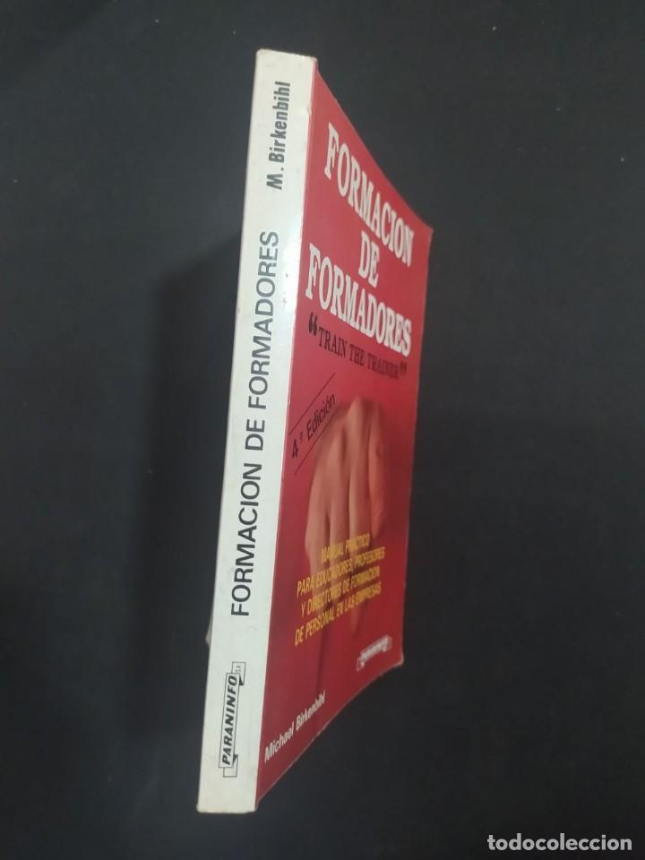 Libros de segunda mano: FORMACION DE FORMADORES. &rdquo;TRAIN THE TRAINER&rdquo;. 4&ordf; EDICION. ED. PARANINFO. 1990. - Foto 4