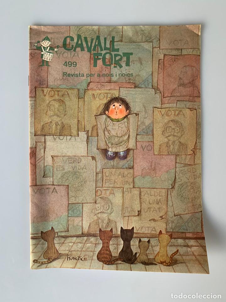 Libros de segunda mano: Cavall Fort N&ordm; 499 Catal&aacute;n 1983 - Foto 1