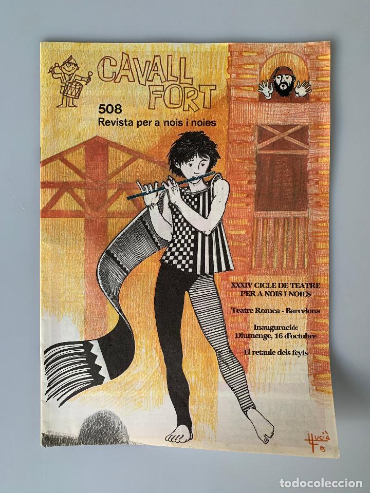 Libros de segunda mano: Cavall Fort N&ordm; 508 Catal&aacute;n 1983 - Foto 1