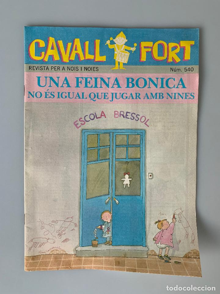 Libros de segunda mano: Cavall Fort N&ordm; 540 Catal&aacute;n 1985 - Foto 1
