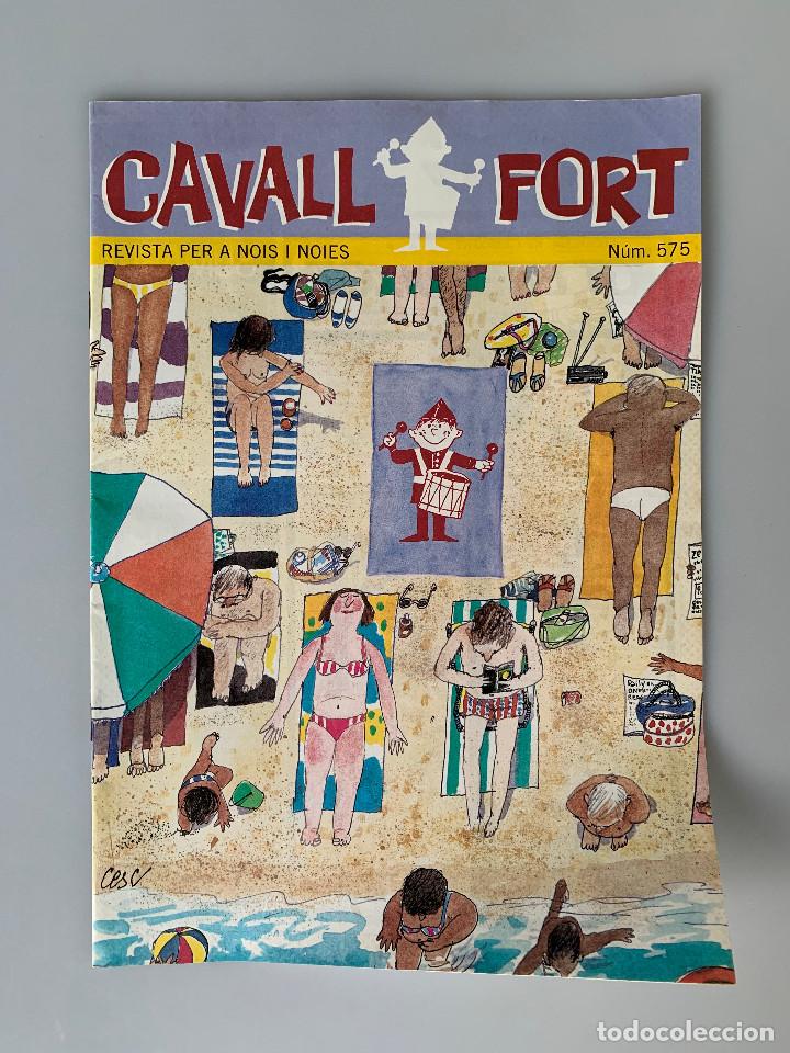 Libros de segunda mano: Cavall Fort N&ordm; 575 Catal&aacute;n 1986 - Foto 1