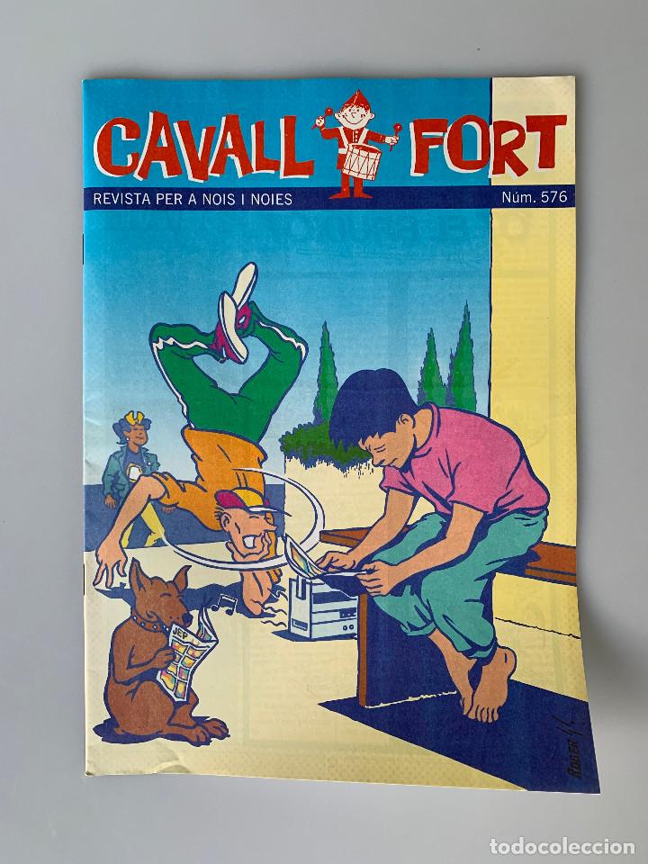 Libros de segunda mano: Cavall Fort N&ordm; 576 Catal&aacute;n 1986 - Foto 1