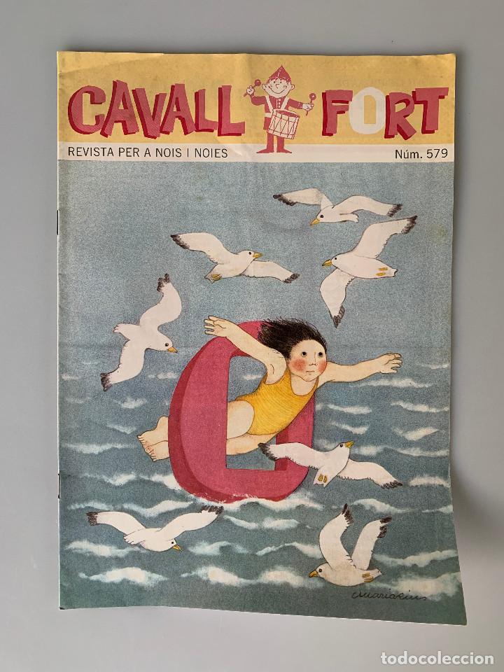 Libros de segunda mano: Cavall Fort N&ordm; 579 Catal&aacute;n 1986 - Foto 1