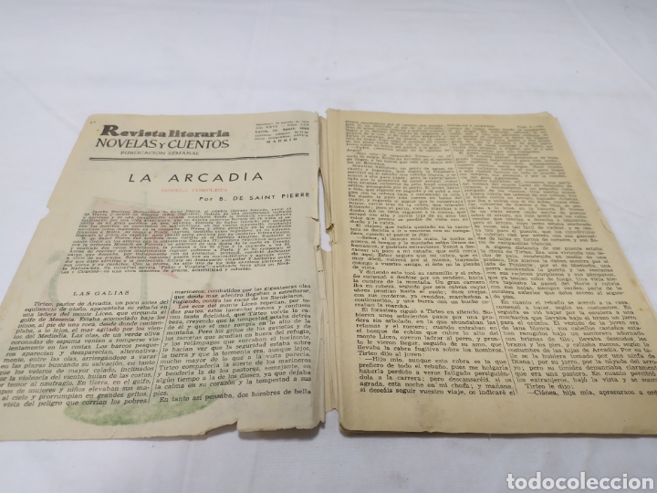 Libros de segunda mano: La arcadia y la caba&ntilde;a india, B. de Saint Pierre, 1954 - Foto 3