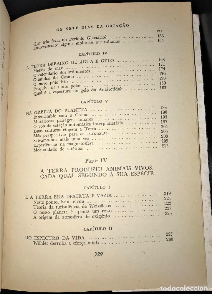Libros de segunda mano: Os Sete dias da Cria&ccedil;&atilde;o de F. L. Boschke - Foto 6