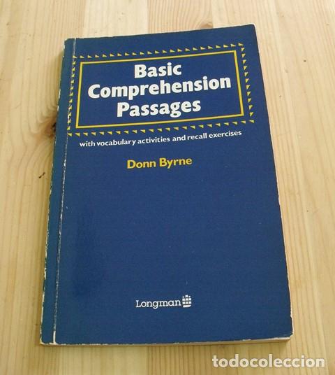 Libros de segunda mano: Libro Ingl&eacute;s Basic Comprehension Passages - Donn Byrne - Longman - Foto 3