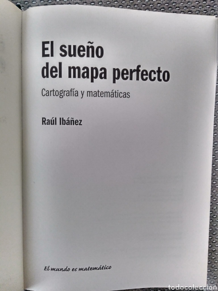 Libros de segunda mano: El sue&ntilde;o del mapa perfecto / Ra&uacute;l Ib&aacute;&ntilde;ez - Foto 2