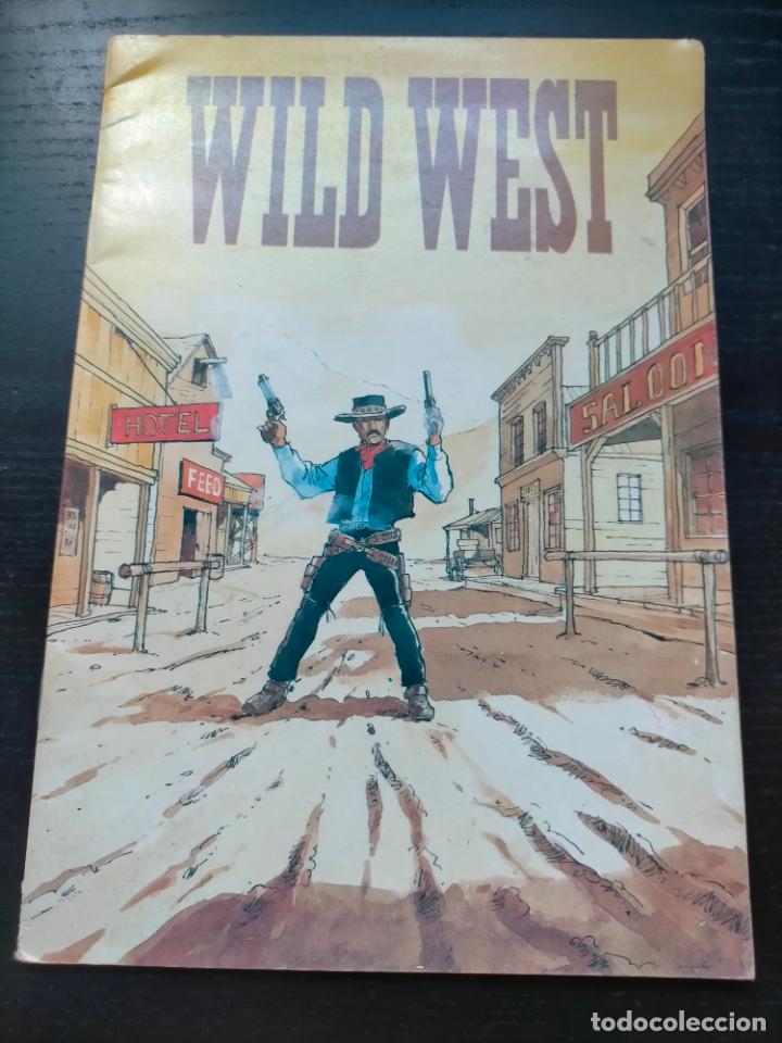 Libri di seconda mano: Libro c&oacute;mic cowboys indios americano Wild west adventure Nick Arnold Malcolm Stokes 1995