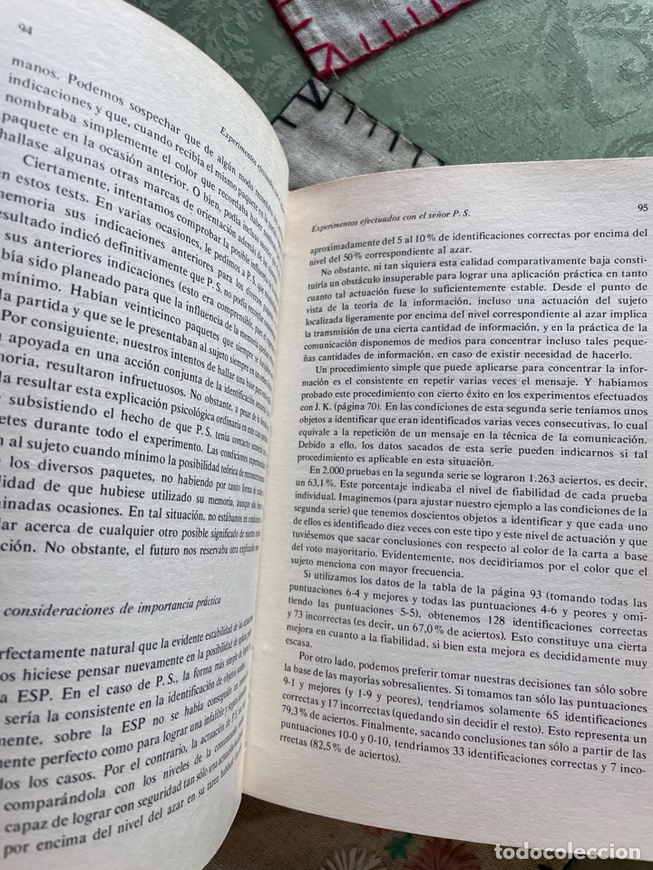 Libros de segunda mano: Hipnosis y percepci&oacute;n extrasensorial (dr. Milan Ryzl) - Foto 4