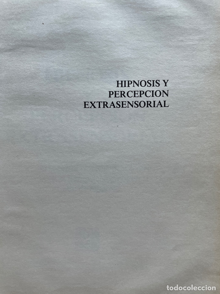 Libros de segunda mano: Hipnosis y percepci&oacute;n extrasensorial (dr. Milan Ryzl) - Foto 7