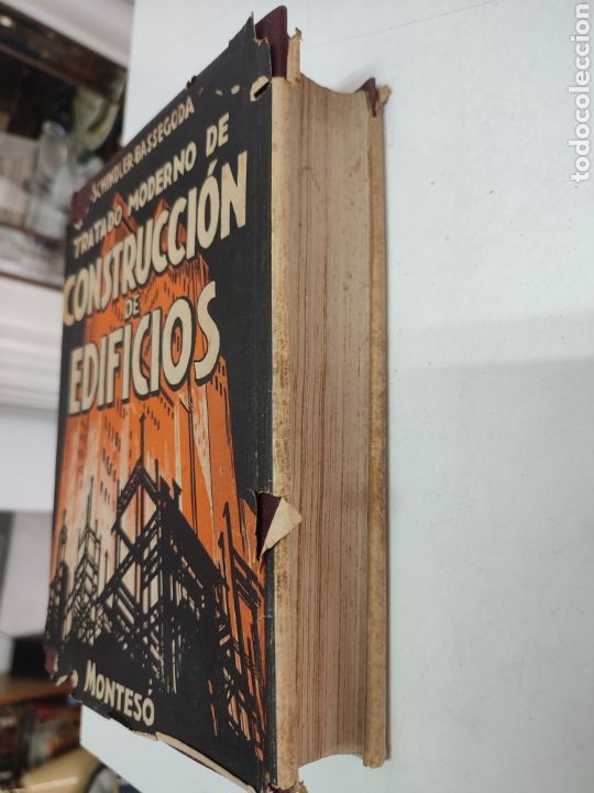 Libros de segunda mano: Tratado moderno de construcci&oacute;n de edificios Schindler 1946 - Foto 6