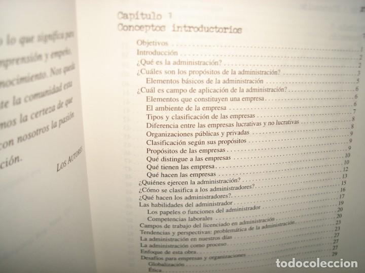 Libros de segunda mano: 1- ADMINISTRACI&Oacute;N - JAVIER BENAVIDES PA&Ntilde;EDA - Foto 4