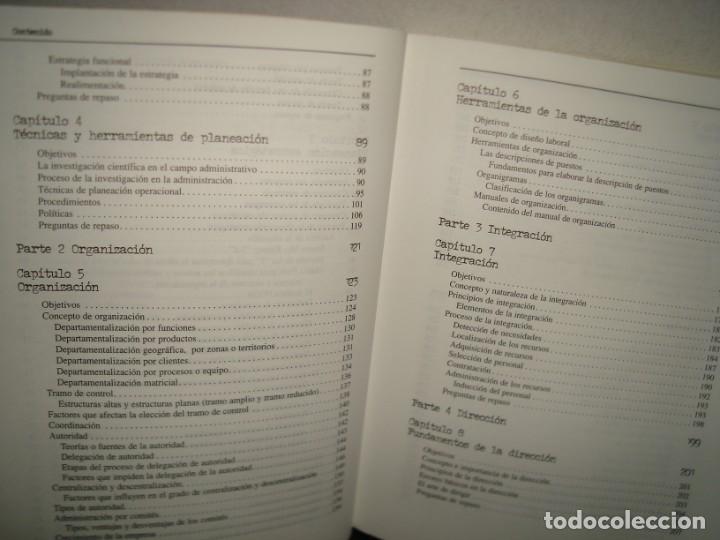 Libros de segunda mano: 1- ADMINISTRACI&Oacute;N - JAVIER BENAVIDES PA&Ntilde;EDA - Foto 6