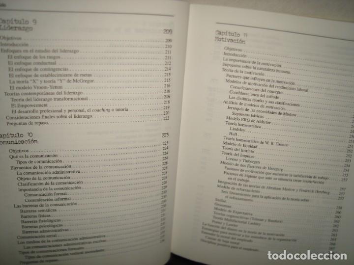 Libros de segunda mano: 1- ADMINISTRACI&Oacute;N - JAVIER BENAVIDES PA&Ntilde;EDA - Foto 7