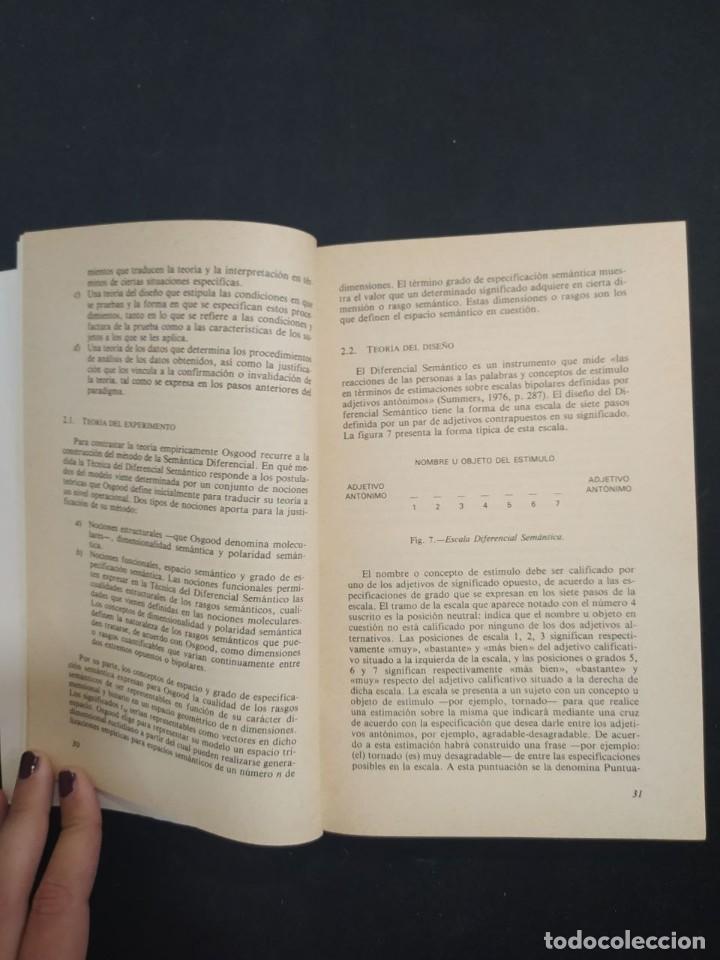 Libros de segunda mano: CONDUCTA Y COMUNICACION. CHARLES E. OSGOOD. ED. TAURUS. 1986. - Foto 3
