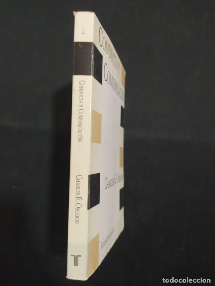 Libros de segunda mano: CONDUCTA Y COMUNICACION. CHARLES E. OSGOOD. ED. TAURUS. 1986. - Foto 4