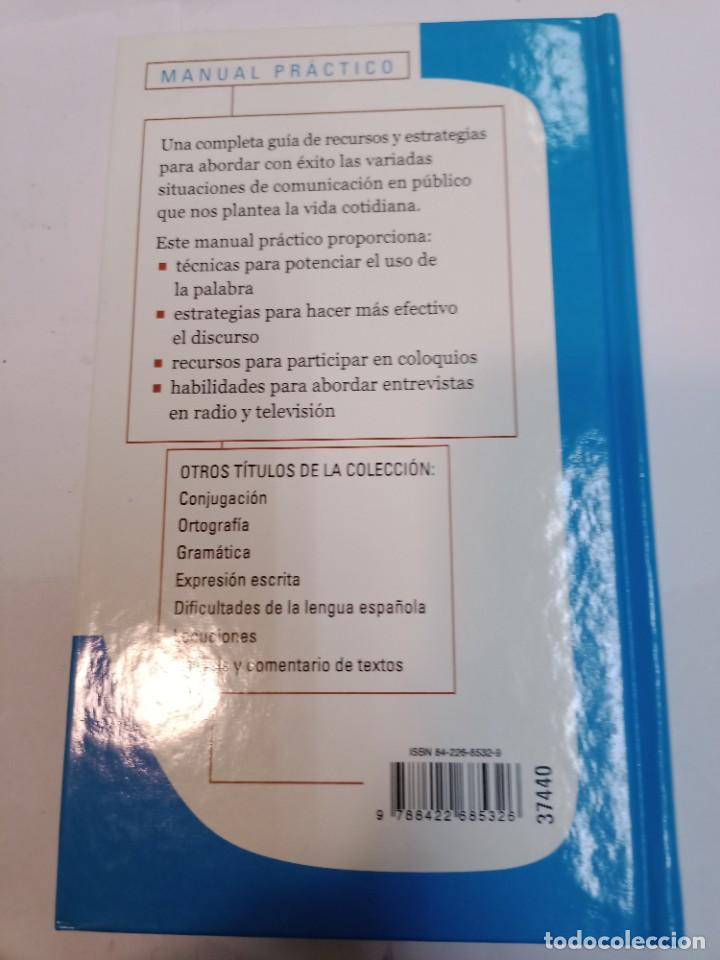 Libros de segunda mano: Manual pr&aacute;ctico Larousse. Expresi&oacute;n oral SA10662 - Foto 2