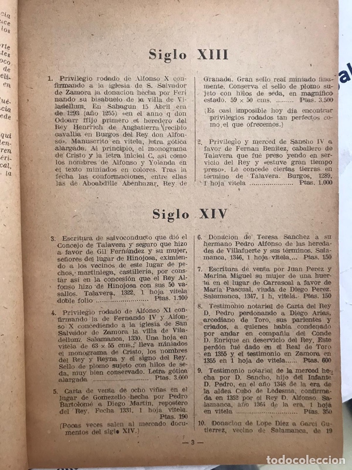 Libros de segunda mano: Cat&aacute;logo de documentos hist&oacute;ricos, geneal&oacute;gicos, eclesi&aacute;sticos - Foto 4