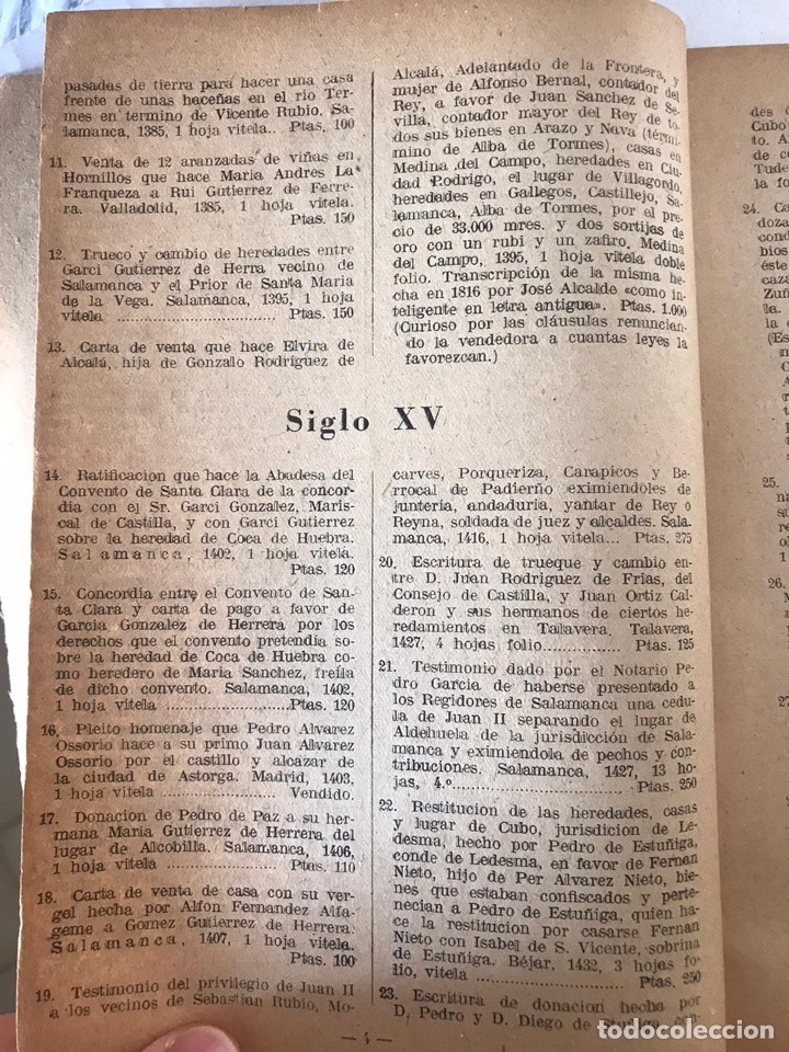 Libros de segunda mano: Cat&aacute;logo de documentos hist&oacute;ricos, geneal&oacute;gicos, eclesi&aacute;sticos - Foto 5