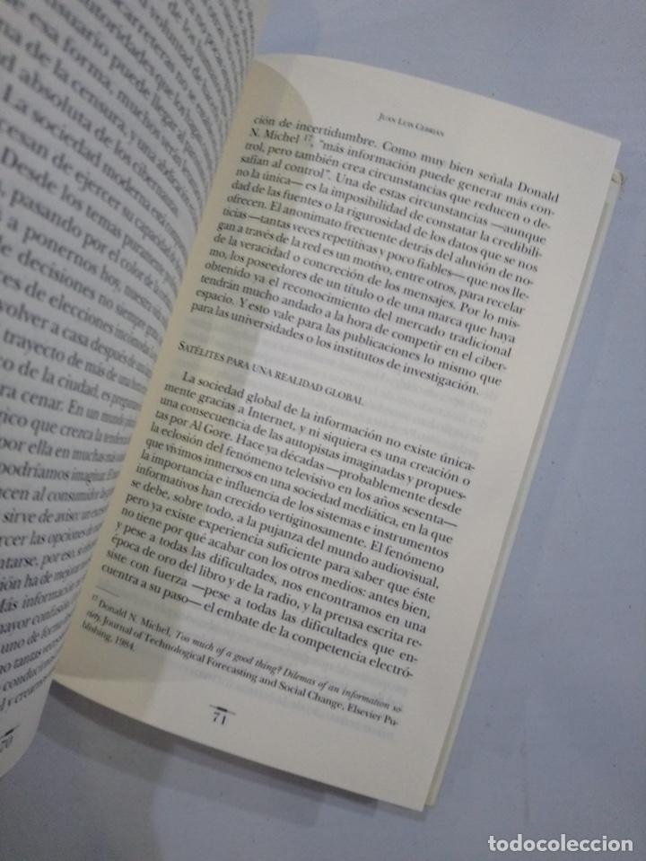 Libros de segunda mano: Juan Luis Cebri&aacute;n - La red - Foto 4