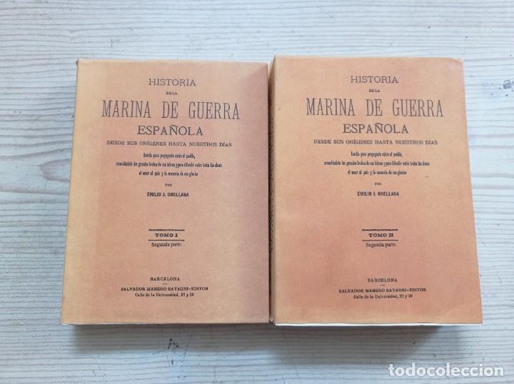 Livres d'occasion: Historia De La Marina De Guerra Espa&ntilde;ola Desde Sus Origenes Hasta Nuestros Dias-2 TomosCompleta-1993