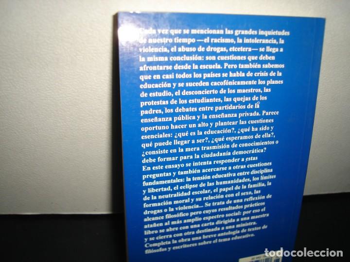 Libros de segunda mano: 40- EL VALOR DE EDUCAR - FERNANDO SAVATER - Foto 3