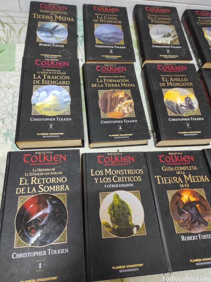 Libros de segunda mano: Libros de Jr. Tolkien colecci&oacute;n de 13 tomos - Foto 2