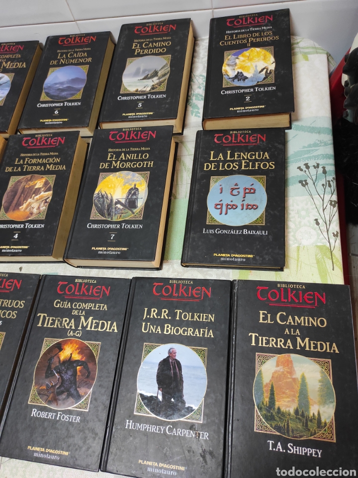Libros de segunda mano: Libros de Jr. Tolkien colecci&oacute;n de 13 tomos - Foto 4