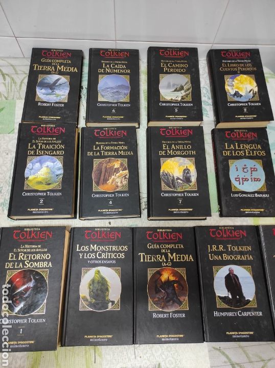 Libros de segunda mano: Libros de Jr. Tolkien colecci&oacute;n de 13 tomos - Foto 1