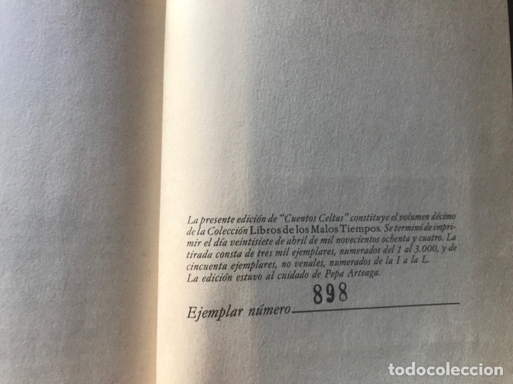 Libros de segunda mano: Cuentos celtas. Miraguano. Incluye separata. Colecci&oacute;n de los malos - Foto 6