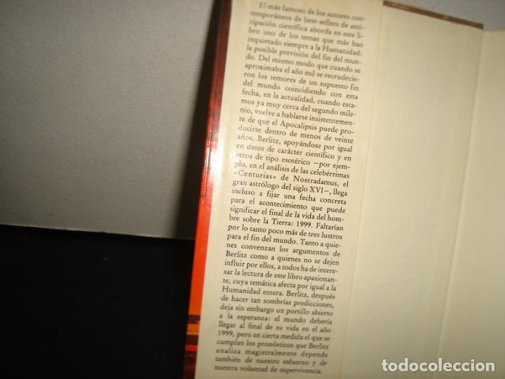 Libros de segunda mano: 40- FIN DEL MUNDO, A&Ntilde;O 1999 - CHARLES BERLITZ - Foto 3