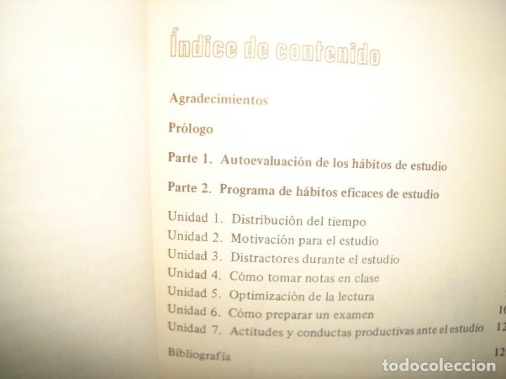 Libros de segunda mano: 40- APRENDE A ESTUDIAR CON &Eacute;XITO - JOS&Eacute; LUIS D&Iacute;AZ VEGA - Foto 4