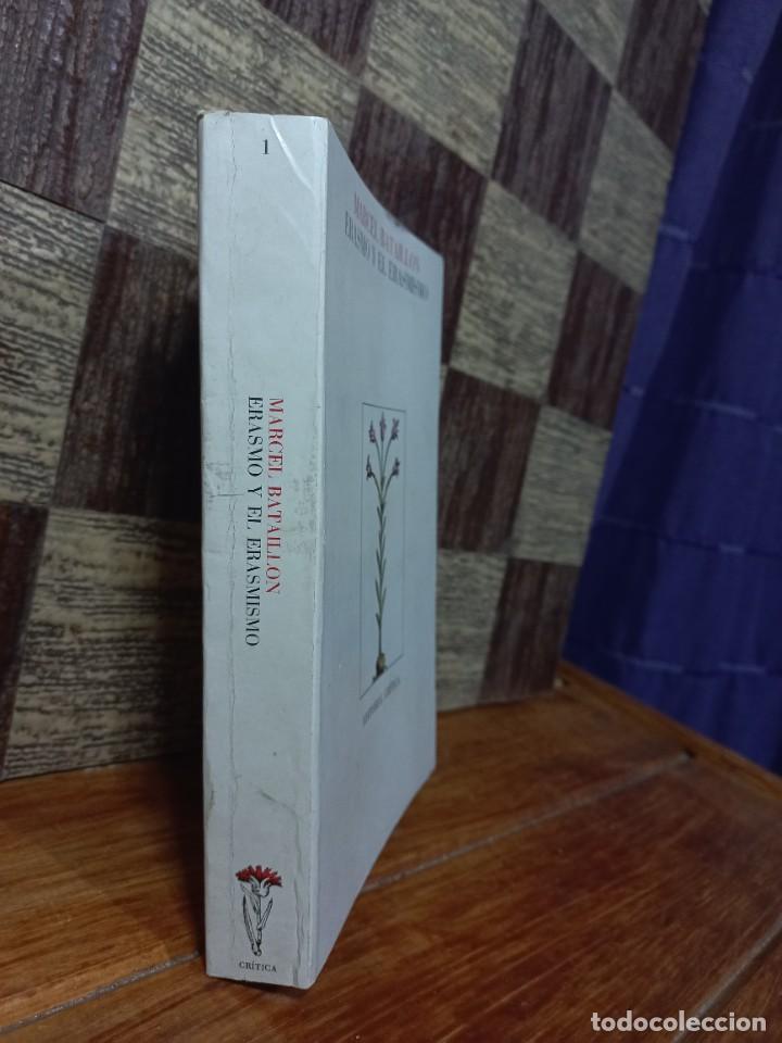 Libros de segunda mano: Marcel Bataillon - Erasmo y el Erasmismo - 1977 - Foto 2